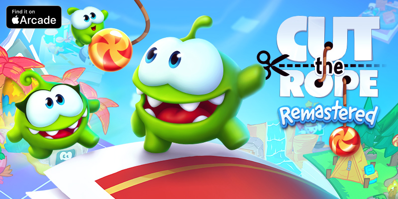 Cut the Rope Remastered is an incredible game : r/AppleArcade